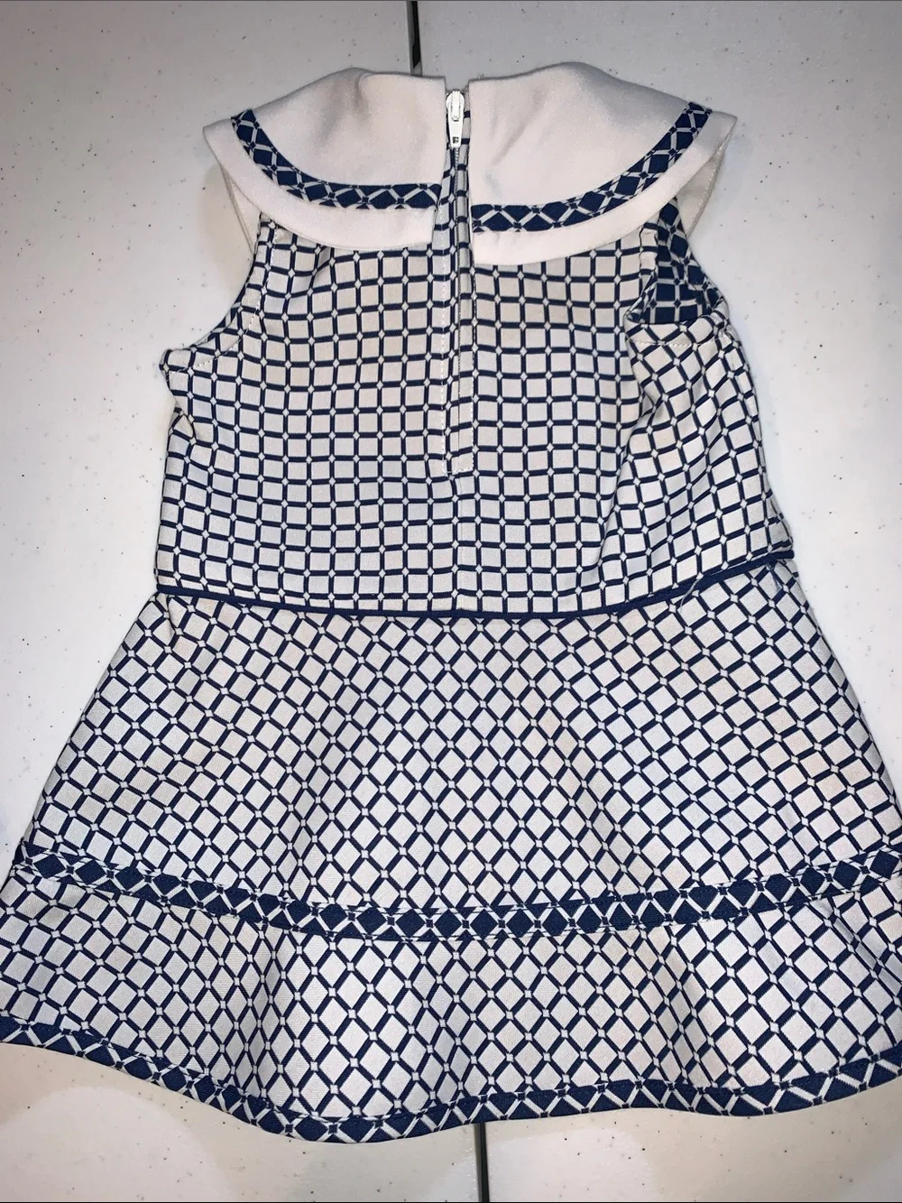 BONNIE BABY BY BONNIE JEAN 2 PIECE DRESS OUTFIT SIZE 6-9 MONTHS NWT